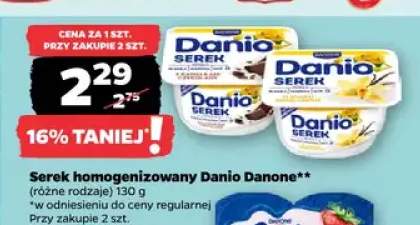 Serek homogenizowany Danio Danone