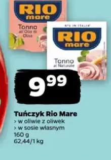 Tuńczyk Rio Mare w oliwie z oliwek +1 wariant