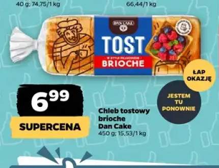 Chleb tostowy brioche Dan Cake