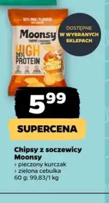 Chipsy z soczewicy pieczony kurczak Moonsy +1 wariant