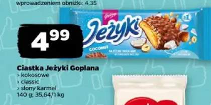 Ciastka Jeżyki Goplana kokosowe +2 warianty