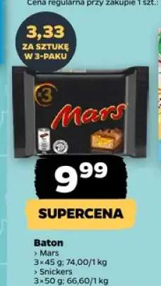 Baton Mars 3-pak +1 wariant