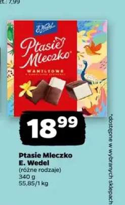 Ptasie Mleczko waniliowe E. Wedel