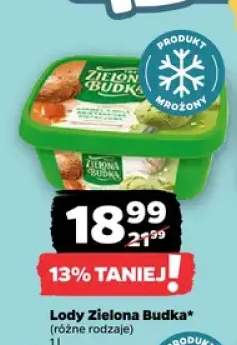 Lody Zielona Budka słony karmel