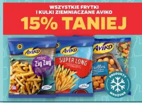 Frytki i kulki ziemniaczane Aviko +3 warianty