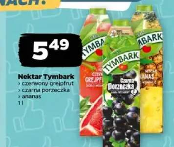 Nektar Tymbark czerwony grejpfrut +2 warianty