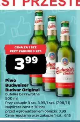 Piwo Budweiser Budvar Original
