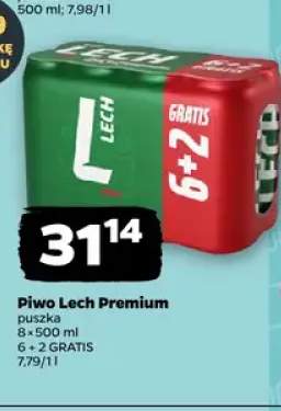 Piwo Lech Premium 8-pak