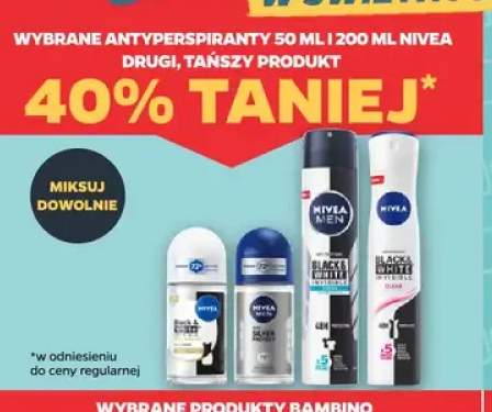 Antyperspiranty Nivea +1 wariant