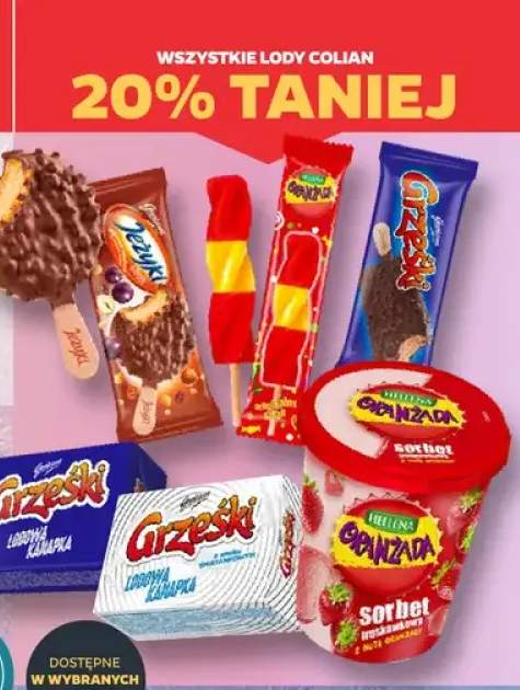 Lody Colian +6 wariantów
