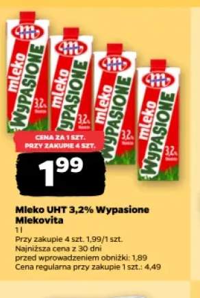 Mleko UHT Mlekovita 3,2%