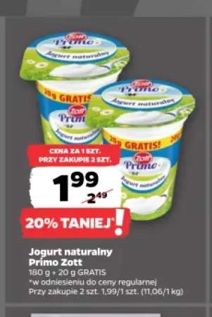Jogurt naturalny Primo Zott