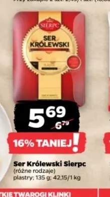 Ser Królewski w plastrach Sierpc