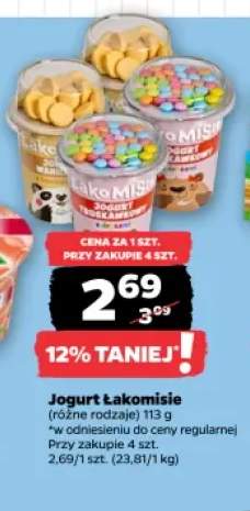 Jogurt Łakomisie +2 warianty