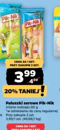 Paluszki serowe Pik-Nik +2 warianty