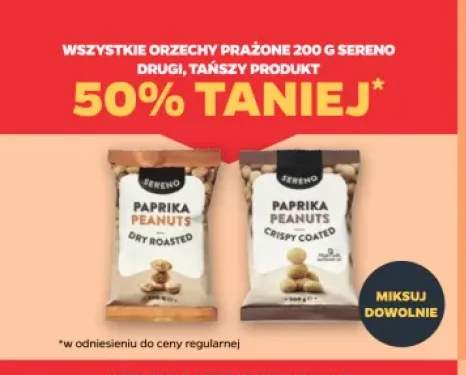 Orzechy prażone Sereno +2 warianty