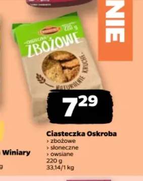 Ciasteczka zbożowe Oskroba +2 warianty