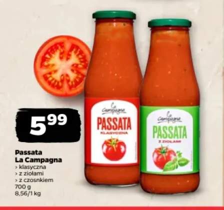 Passata klasyczna La Campagna +2 warianty