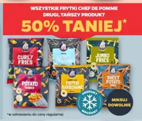 Frytki Curly Fries Chef de Pomme +6 wariantów