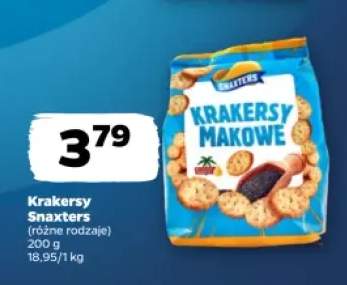 Krakersy Snaxters