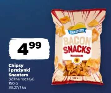 Chipsy i prażynki Snaxters
