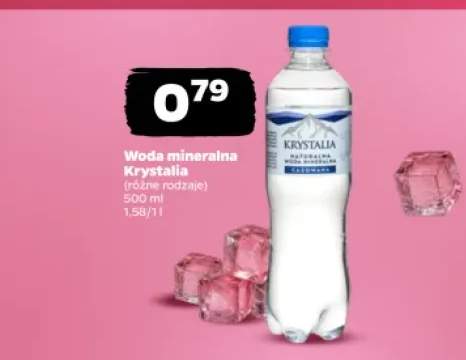 Woda mineralna Krystalia