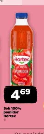 Sok pomidor Hortex 100%