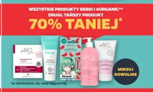 Produkty beBIO i 4organic +5 wariantów
