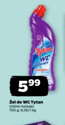 Żel do WC Tytan
