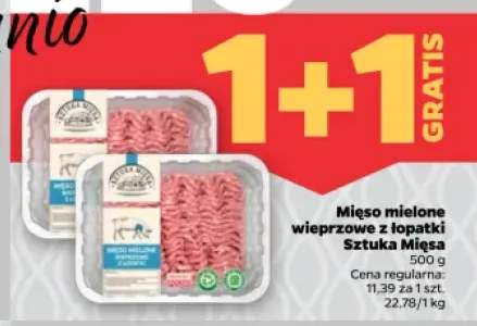 Mięso mielone wieprzowe z łopatki Sztuka Mięsa