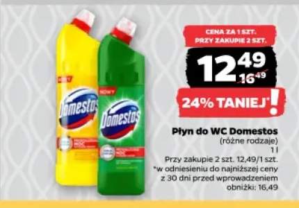 Płyn do WC Domestos