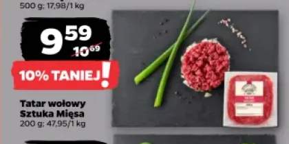 Tatar wołowy Sztuka Mięsa
