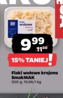 Flaki wołowe krojone SmakMAK