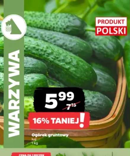 Ogórki gruntowe polskie