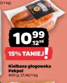 Kiełbasa głogowska Pekpol