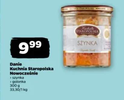 Danie Kuchnia Staropolska Nowocześnie szynka +1 wariant