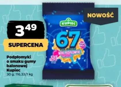Podpłomyki o smaku gumy balonowej Kupiec