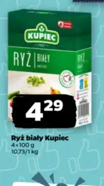 Ryż biały Kupiec 4-pak