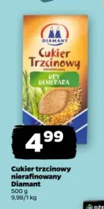 Cukier trzcinowy nierafinowany Diamant