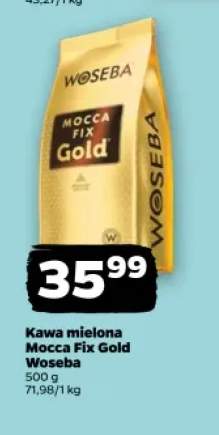 Kawa mielona Mocca Fix Gold Woseba