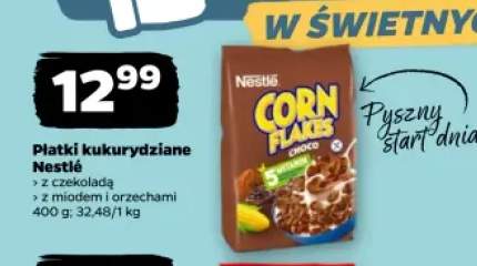 Płatki kukurydziane Nestlé z czekoladą +1 wariant