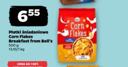 Płatki śniadaniowe Corn Flakes Breakfast from Bell's