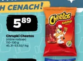 Chrupki Cheetos Ketchup