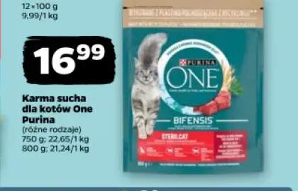 Karma sucha dla kotów One Purina