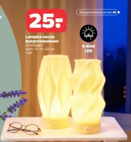 Lampka nocna bezprzewodowa