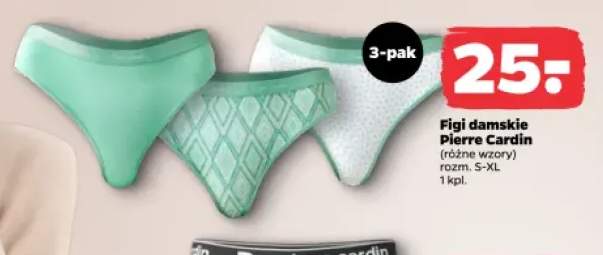 Figi damskie Pierre Cardin 3-pak