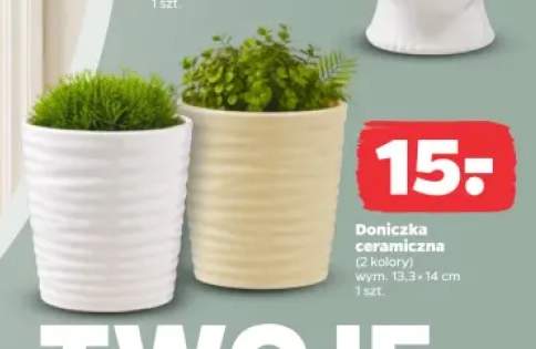 Doniczka ceramiczna