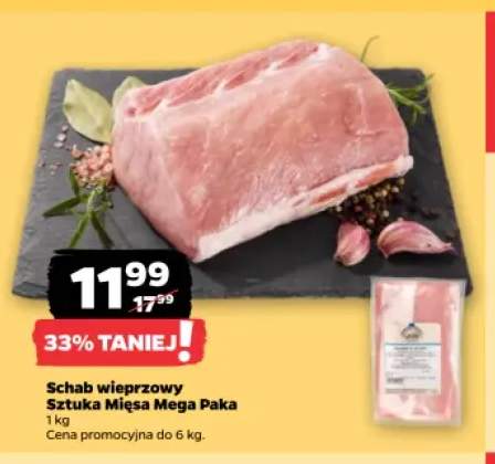 Schab wieprzowy Sztuka Mięsa Mega Paka