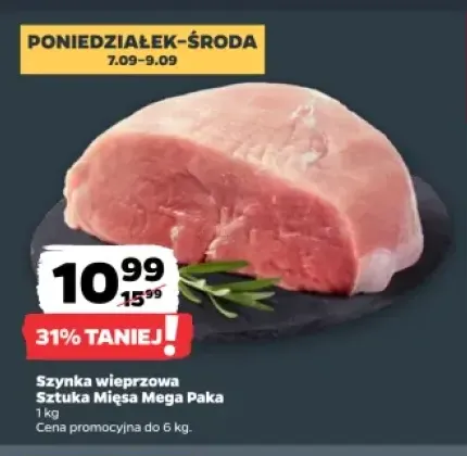 Szynka wieprzowa Mega Paka Sztuka Mięsa