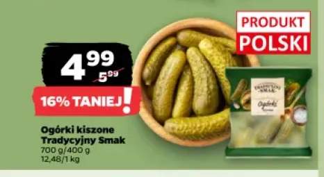Ogórki kiszone Tradycyjny Smak